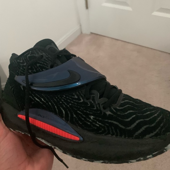 Nike KD 14 Black Laser Crimson - Picture 6 of 8